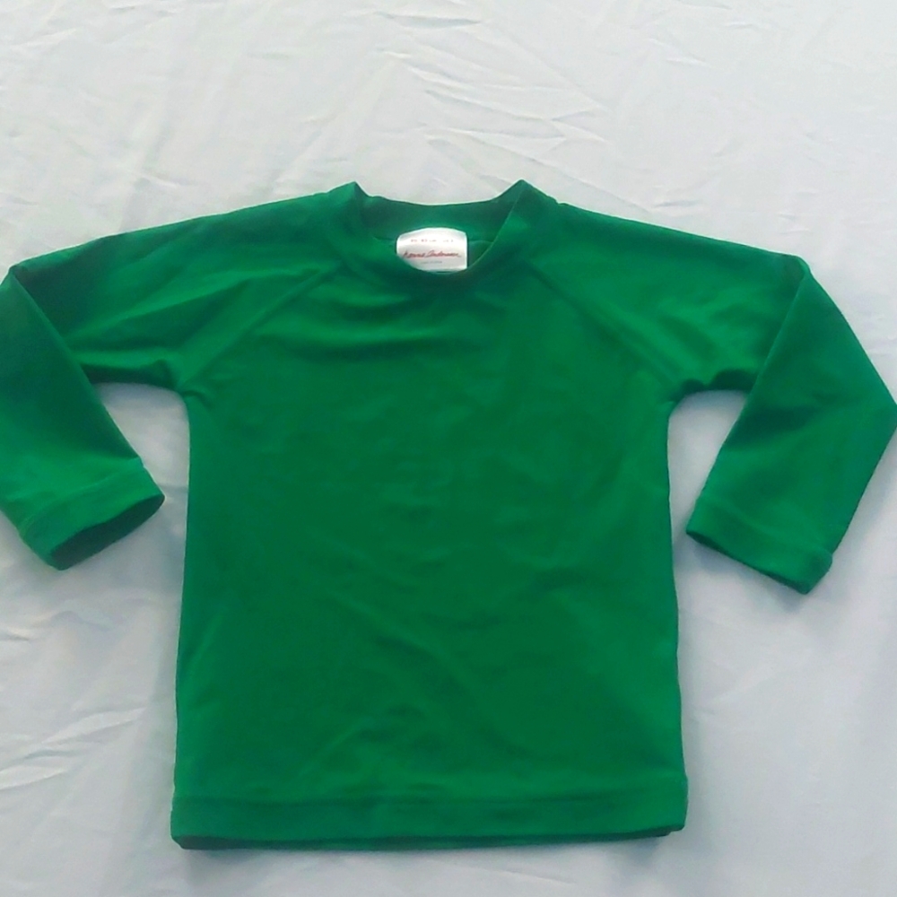 2t green Hanna Andersson rash gaurd